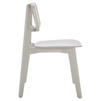 Chaise de salle à manger en rotin - L 17 x P 20 x H 32 - 17Lx20Px32H