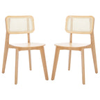 Chaise de salle à manger en rotin - L 17 x P 20 x H 32 - 17Lx20Px32H