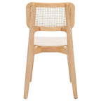 Chaise de salle à manger en rotin - L 17 x P 20 x H 32 - 17Lx20Px32H