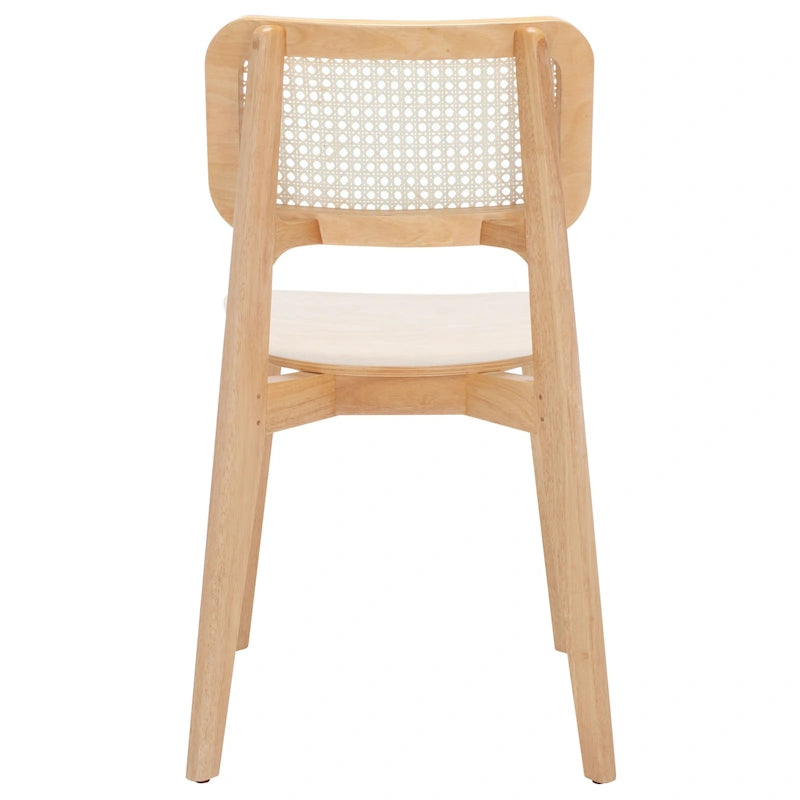 Chaise de salle à manger en rotin - L 17 x P 20 x H 32 - 17Lx20Px32H