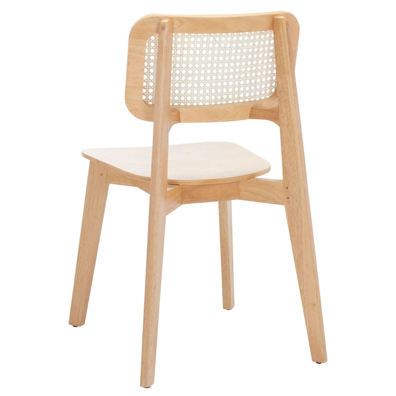 Chaise de salle à manger en rotin - L 17 x P 20 x H 32 - 17Lx20Px32H