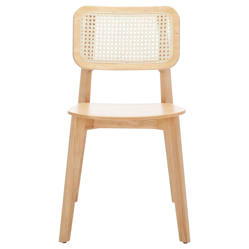 Chaise de salle à manger en rotin - L 17 x P 20 x H 32 - 17Lx20Px32H