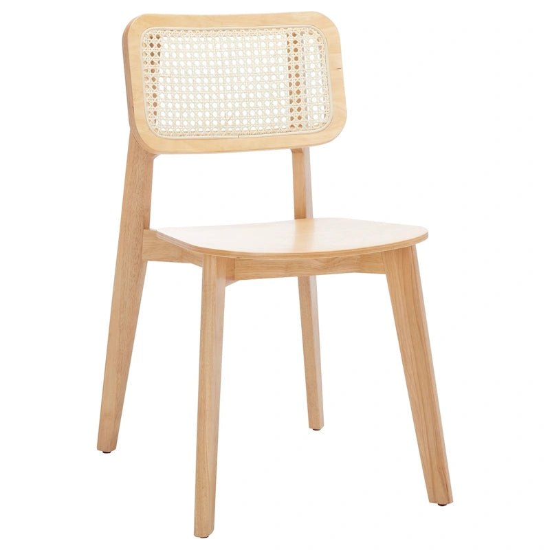 Chaise de salle à manger en rotin - L 17 x P 20 x H 32 - 17Lx20Px32H