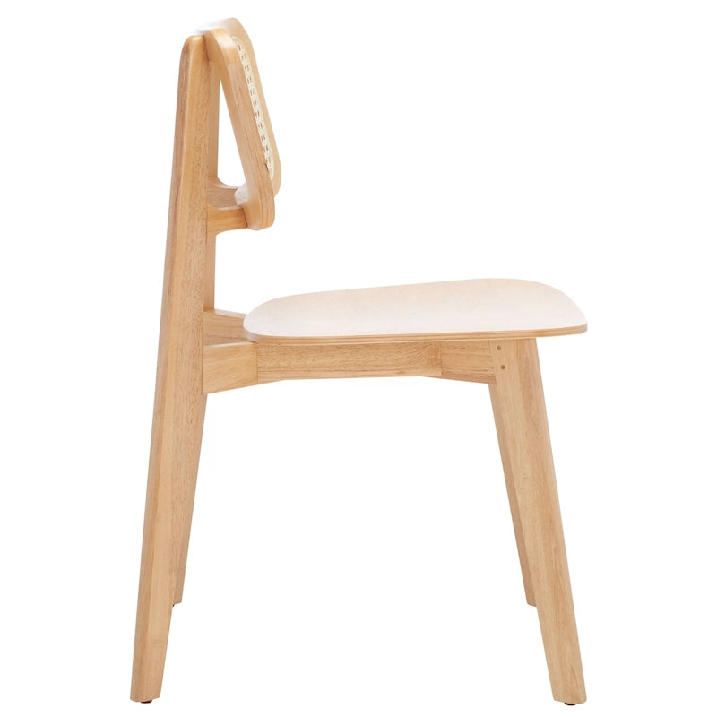 Chaise de salle à manger en rotin - L 17 x P 20 x H 32 - 17Lx20Px32H