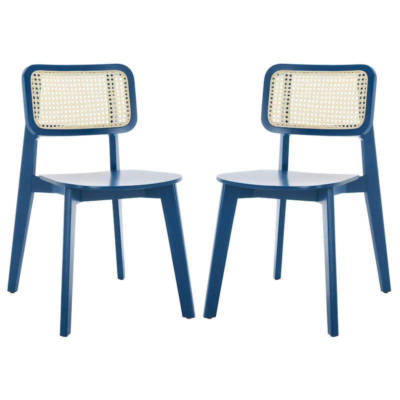 Chaise de salle à manger en rotin - L 17 x P 20 x H 32 - 17Lx20Px32H