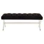 Banc en acrylique - 122 cm L x 46 cm P x 46 cm H - 122Lx46Px46H