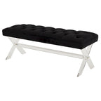 Banc en acrylique - 122 cm L x 46 cm P x 46 cm H - 122Lx46Px46H
