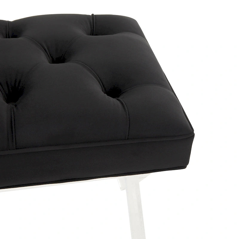 Banc en acrylique - 122 cm L x 46 cm P x 46 cm H - 122Lx46Px46H