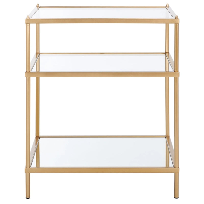 Table d'appoint à 3 niveaux - 22 L x 18 P x 27 H - 22Lx18Px27H