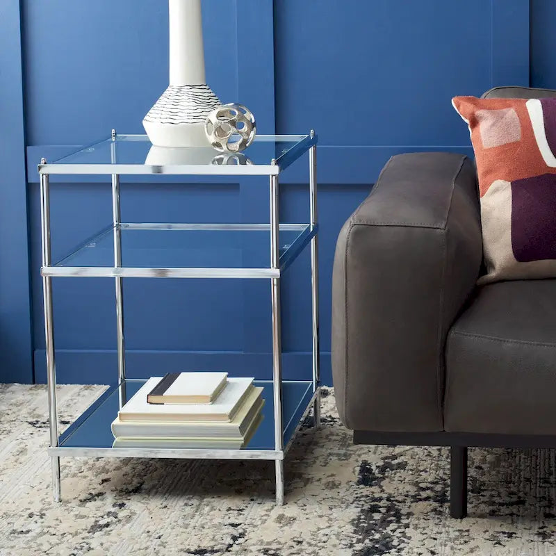 Table d'appoint à 3 niveaux - 22 L x 18 P x 27 H - 22Lx18Px27H