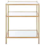 Table d'appoint à 3 niveaux - 22 L x 18 P x 27 H - 22Lx18Px27H