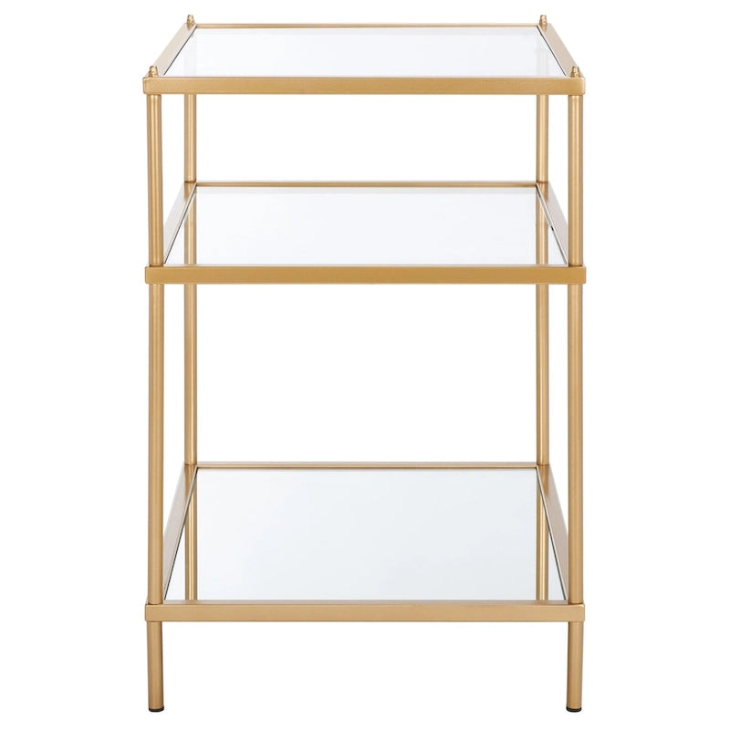 Table d'appoint à 3 niveaux - 22 L x 18 P x 27 H - 22Lx18Px27H
