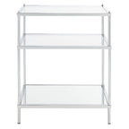 Table d'appoint à 3 niveaux - 22 L x 18 P x 27 H - 22Lx18Px27H