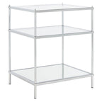 Table d'appoint à 3 niveaux - 22 L x 18 P x 27 H - 22Lx18Px27H