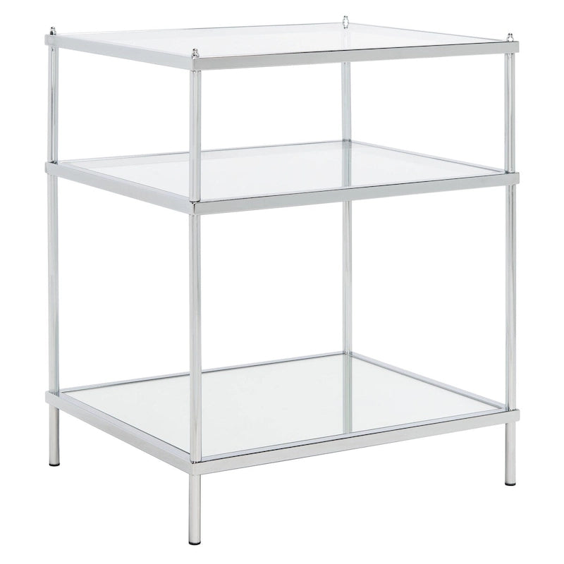 Table d'appoint à 3 niveaux - 22 L x 18 P x 27 H - 22Lx18Px27H
