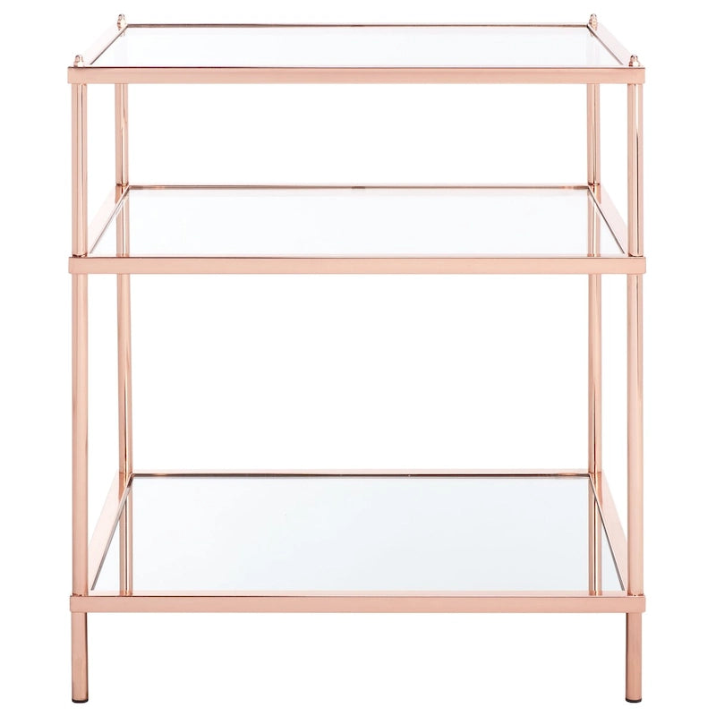 Table d'appoint à 3 niveaux - 22 L x 18 P x 27 H - 22Lx18Px27H