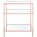 Table d'appoint à 3 niveaux - 22 L x 18 P x 27 H - 22Lx18Px27H