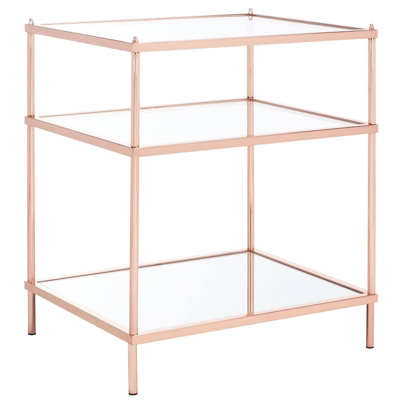 Table d'appoint à 3 niveaux - 22 L x 18 P x 27 H - 22Lx18Px27H