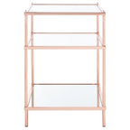Table d'appoint à 3 niveaux - 22 L x 18 P x 27 H - 22Lx18Px27H