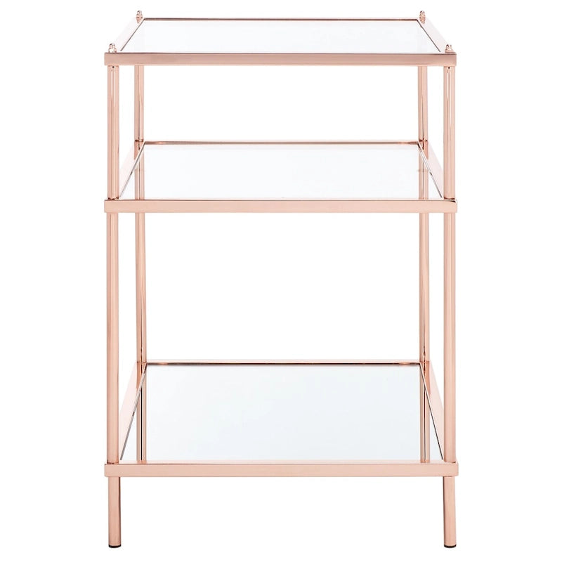 Table d'appoint à 3 niveaux - 22 L x 18 P x 27 H - 22Lx18Px27H