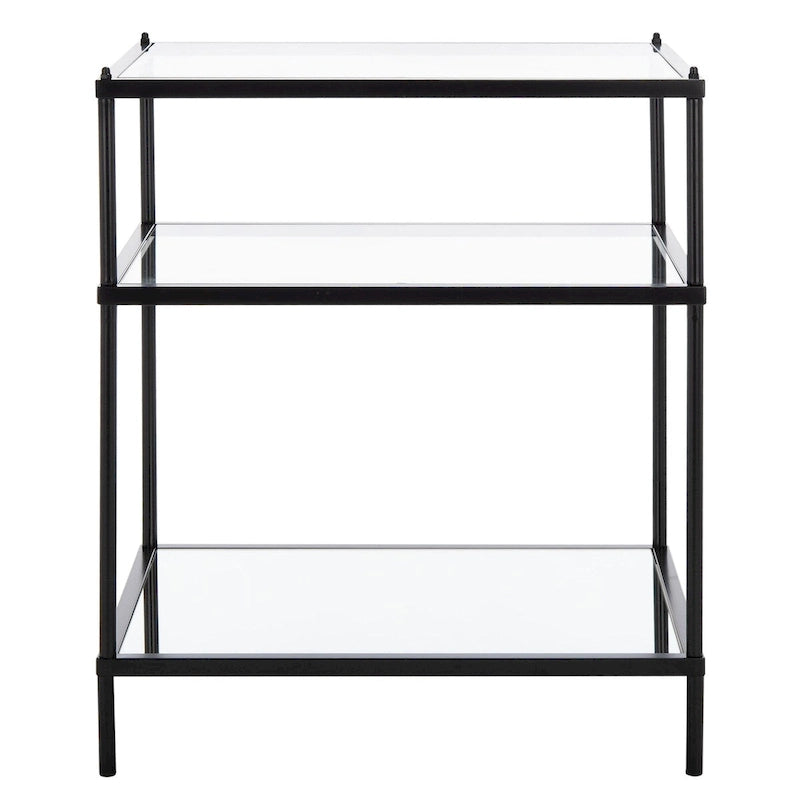 Table d'appoint à 3 niveaux - 22 L x 18 P x 27 H - 22Lx18Px27H