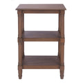 Table d'appoint à 3 étagères - 19,8 l x 15 P x 30 H - 20Lx15Px30H