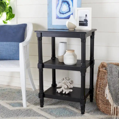 Table d'appoint à 3 étagères - 19,8 l x 15 P x 30 H - 20Lx15Px30H