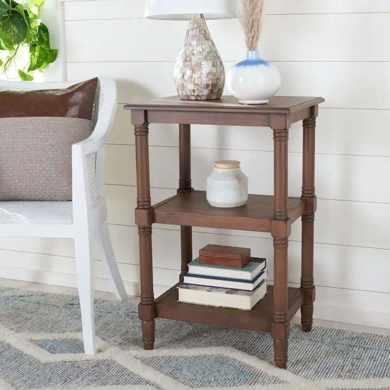 Table d'appoint à 3 étagères - 19,8 l x 15 P x 30 H - 20Lx15Px30H