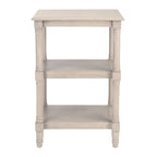 Table d'appoint à 3 étagères - 19,8 l x 15 P x 30 H - 20Lx15Px30H