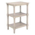 Table d'appoint à 3 étagères - 19,8 l x 15 P x 30 H - 20Lx15Px30H