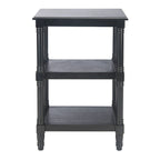 Table d'appoint à 3 étagères - 19,8 l x 15 P x 30 H - 20Lx15Px30H