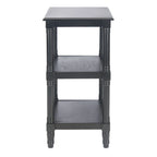 Table d'appoint à 3 étagères - 19,8 l x 15 P x 30 H - 20Lx15Px30H