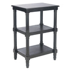 Table d'appoint à 3 étagères - 19,8 l x 15 P x 30 H - 20Lx15Px30H