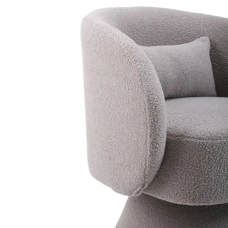 Fauteuil pivotant rembourré (lot de 2)