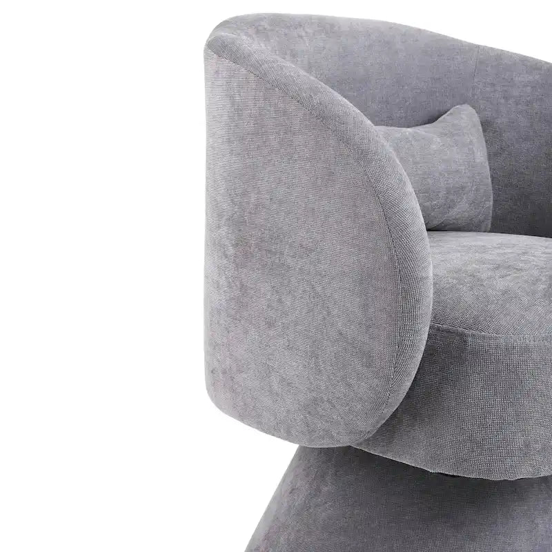 Fauteuil pivotant rembourré (lot de 2)