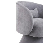Fauteuil pivotant rembourré (lot de 2)