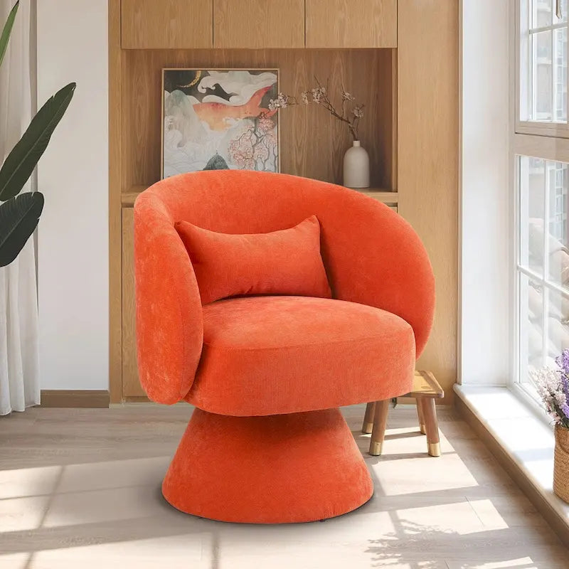 Fauteuil pivotant rembourré (lot de 2)