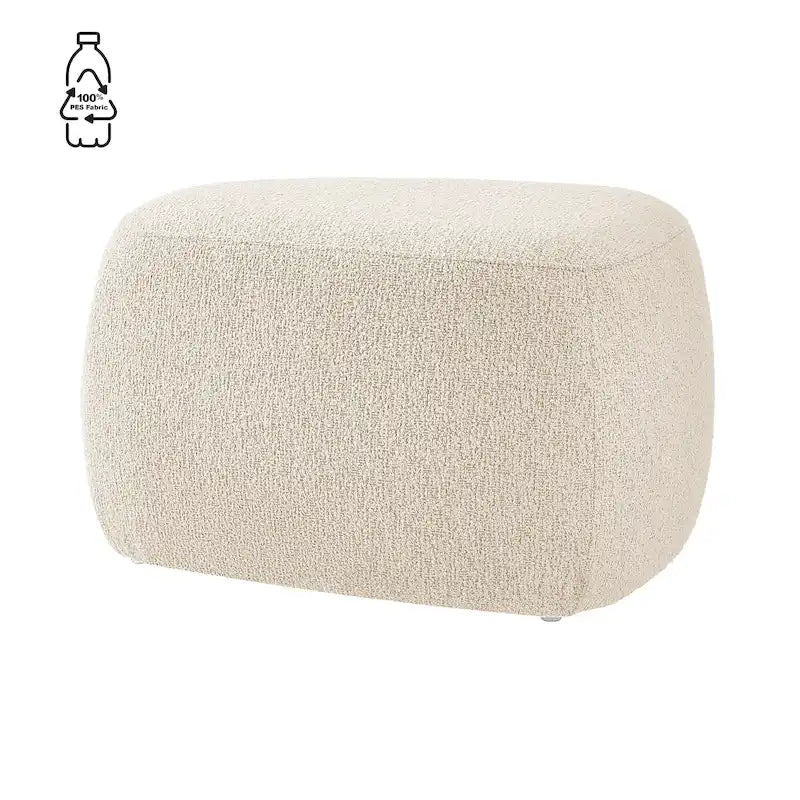 Boucle Ottoman – Anthracite / Beige, Petit et Grand