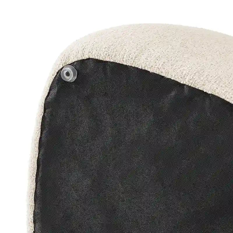 Boucle Ottoman – Anthracite / Beige, Petit et Grand