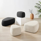Boucle Ottoman – Anthracite / Beige, Petit et Grand