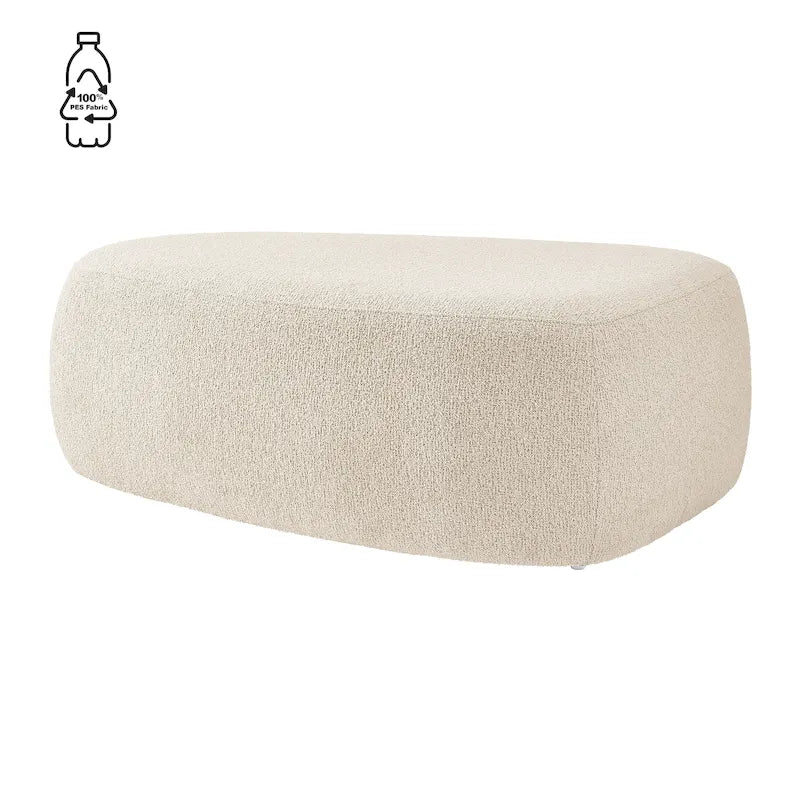 Boucle Ottoman – Anthracite / Beige, Petit et Grand
