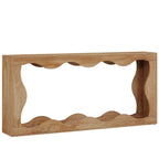 Console en bois à 2 niveaux pour entrée et salon