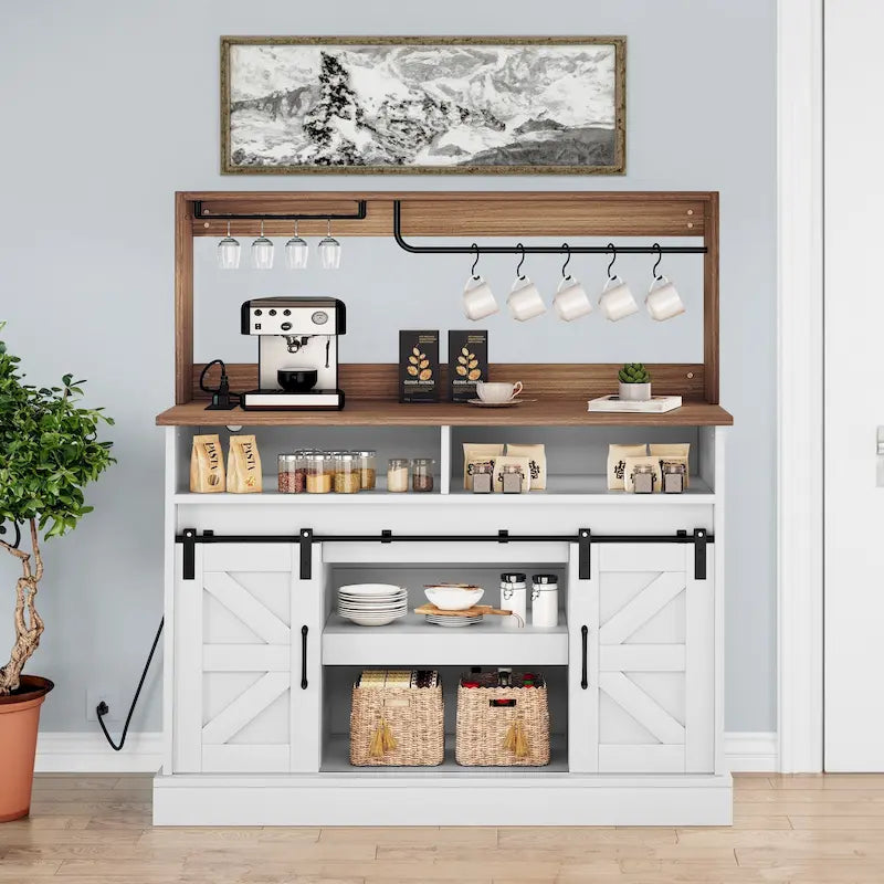 Meuble Bar à Café de Ferme - 15,1P x 47,2L x 51,5H