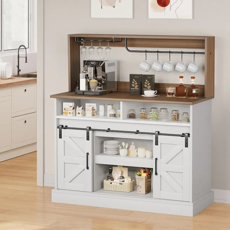 Meuble Bar à Café de Ferme - 15,1P x 47,2L x 51,5H