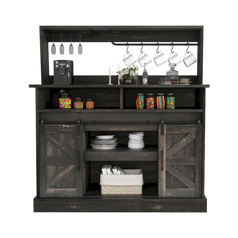 Meuble Bar à Café de Ferme - 15,1P x 47,2L x 51,5H