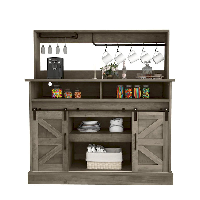 Meuble Bar à Café de Ferme - 15,1P x 47,2L x 51,5H