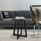 Table d'appoint ronde moderne de 50 cm pour salon